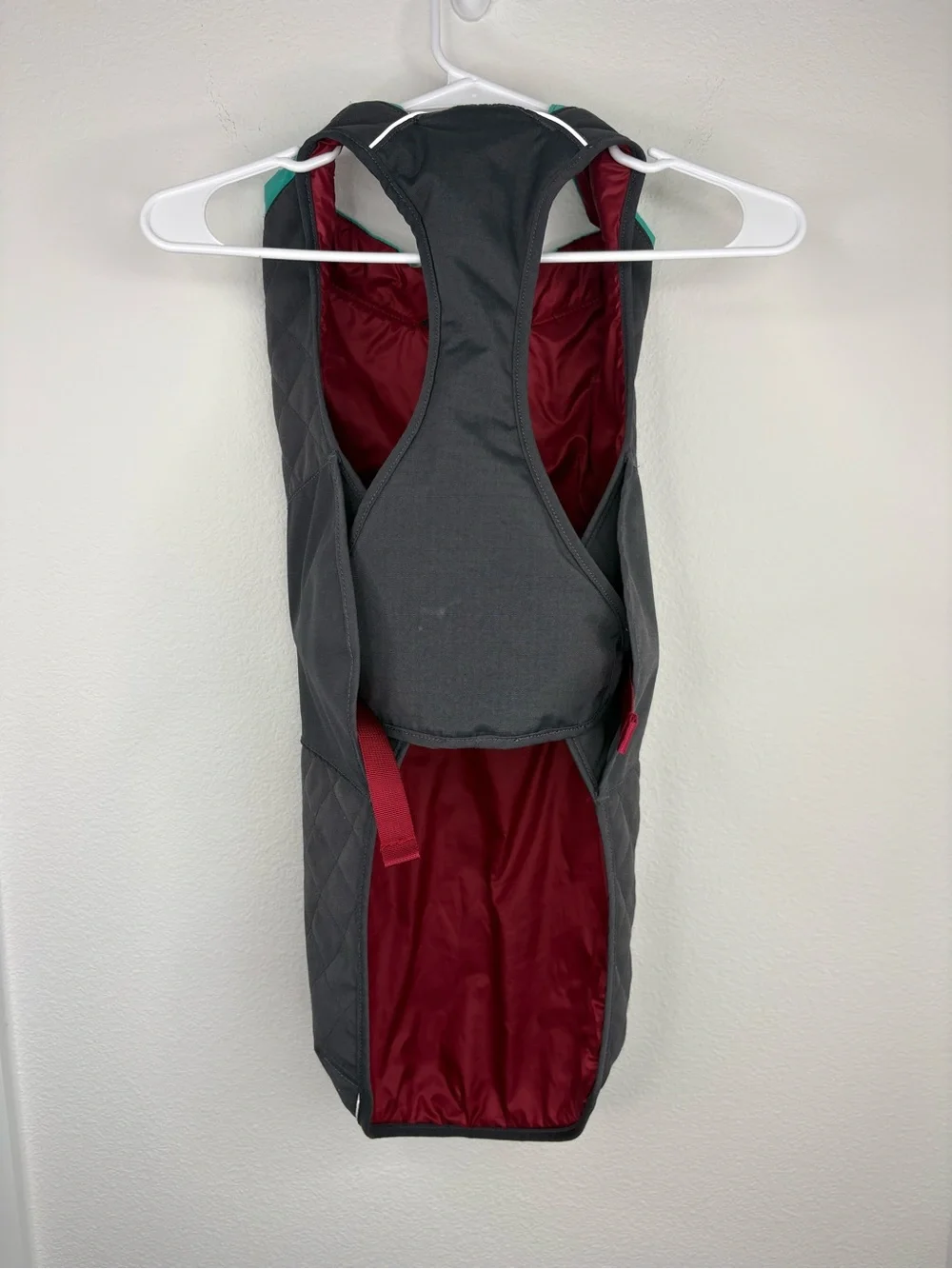 Ruffwear Quinzee Insulated Vest Charcoal Grey Size Large